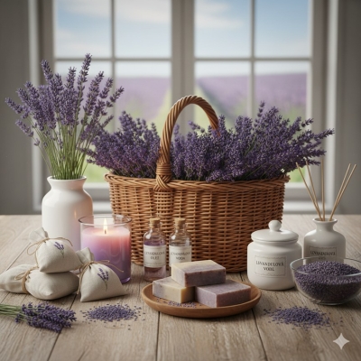 Výrobky z levandule